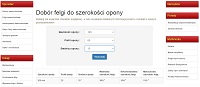 Szerokość opony a szerokość felgi