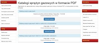 Katalogi PDF sprężyn gazowych